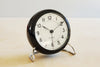Classic Arne Jacobsen "AJ" Alarm Clock in black AA batteries not included. 