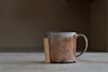 Size of Wood Fired Mug "4" by Lindsey Oesterritter.