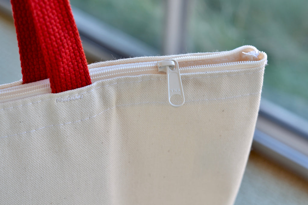 OK Tote zipper.