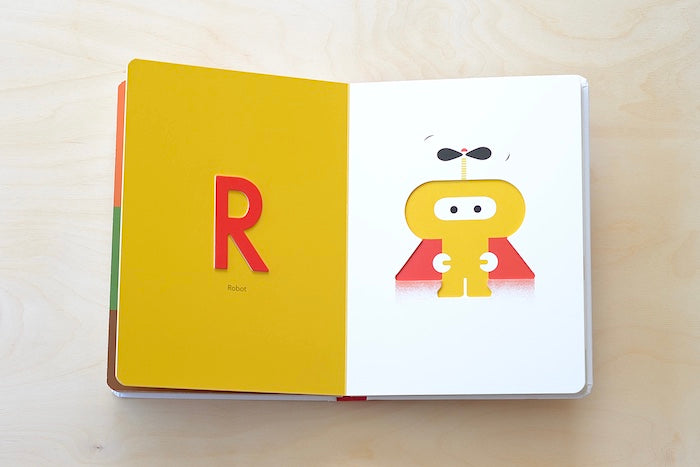 Touch Think Learn ABC multi sensory alphabet board book by Xavier Deneux available at OK.