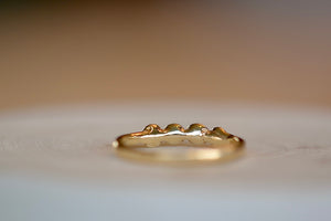 Rise Ring by Makiko Wakita from the back.