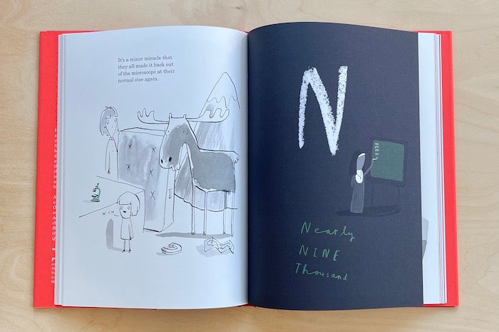 Once Upon An Alphabet: Short Stories for All the Letters children's book by Oliver Jeffers.