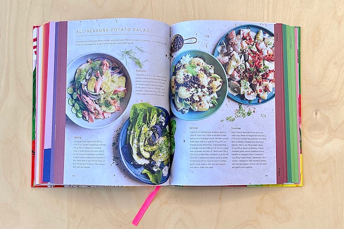 Potato salad options from In Praise of Veg: The Ultimate Cookbook for Vegetable Lovers by Alice Zaslavsky.