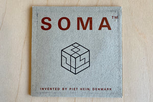 Original booklet for Soma cube.