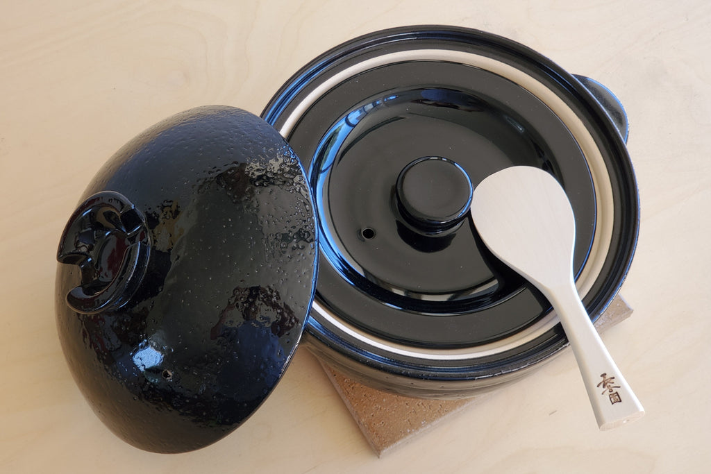 Birds eye view of Donabe.