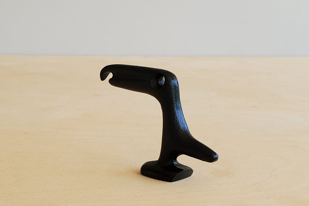 Cast Iron Crow Bottle Opener made in Japan.