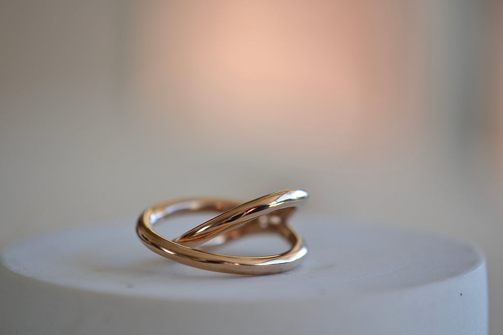 Monica Castiglioni Fili Fusi 13 Bronze Ring