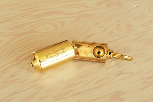 Piece Pipe.  One-hitter pipe.  Brass made in Sweden.