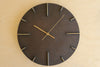 Japanese Cast Brass Clock "Quaint" Patina Finish made in Toyama.