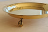 Skultuna Claw footed Tray in brass.