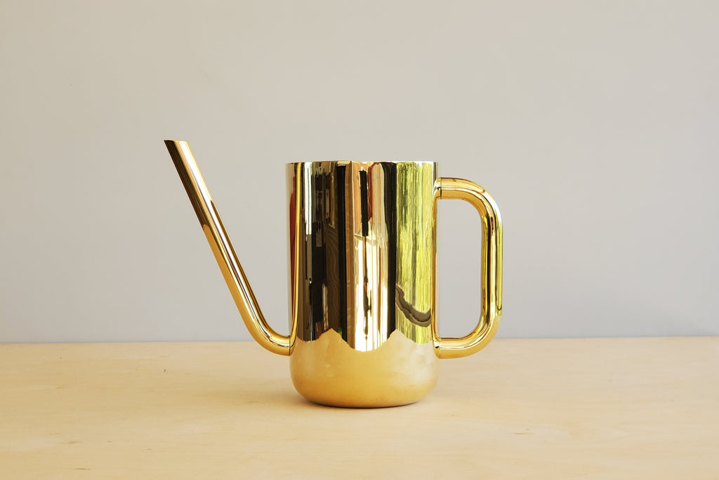 Skultuna "Nurture" Watering Can in brass.