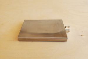 Hip Flask 3oz in Stainless Steel.