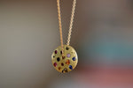 Spinning Disc Necklace