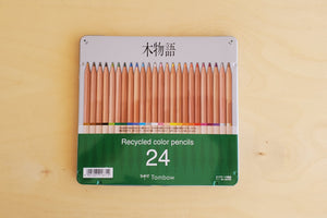 Tombow Color Pencil Set with 24 twenty four color pencils.
