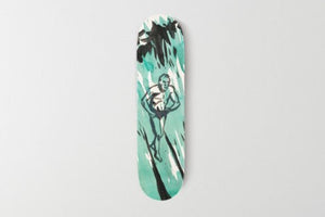 Raymond Pettibon No Title (You Have a Clear...) Skate Deck collaboration with The Skateroom and MoMa Design Store.